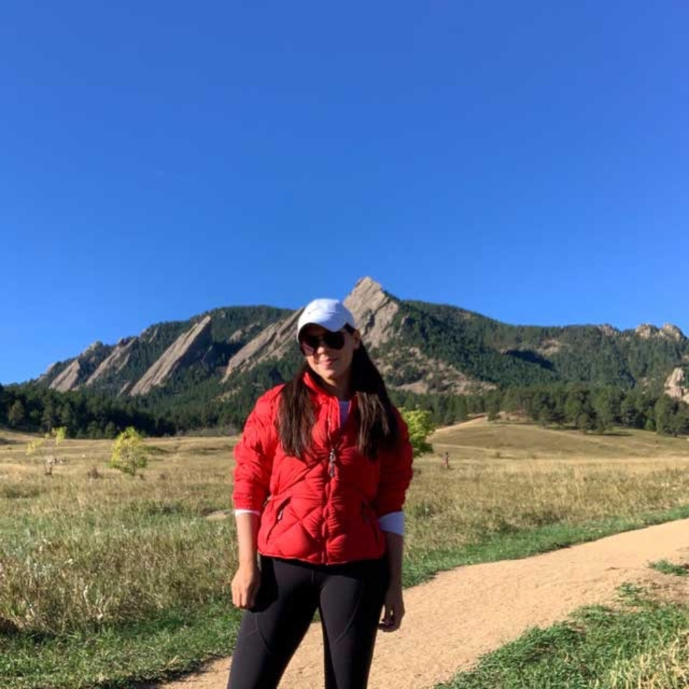 Red North Face Jacket